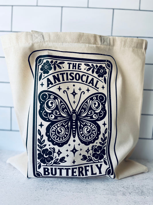 The Antisocial Butterfly Tote