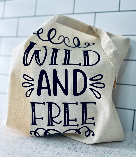 Wild and Free Tote