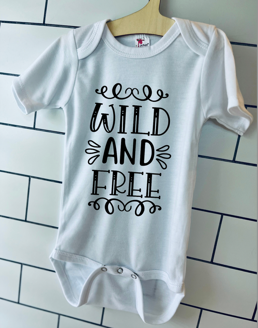 Wild and Free Onesie