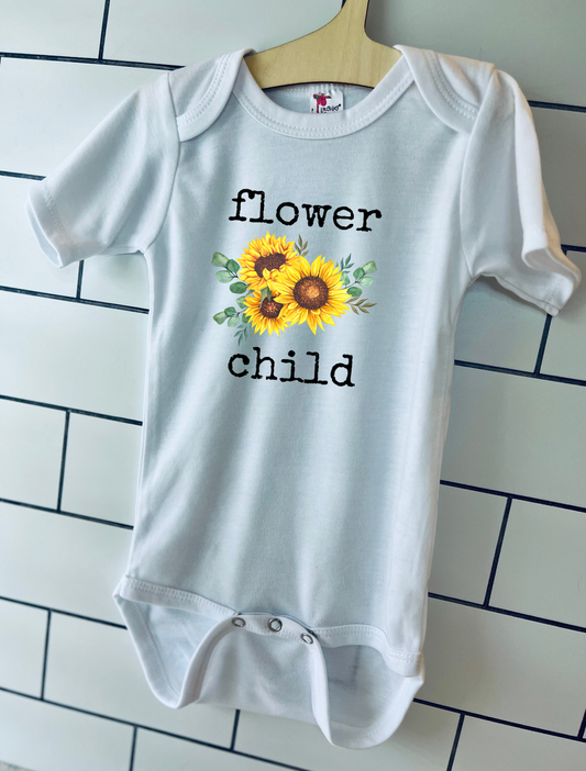 Flower Child Onesie