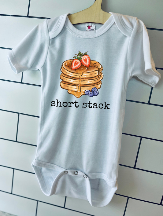 Short Stack (Pancakes) Onesie