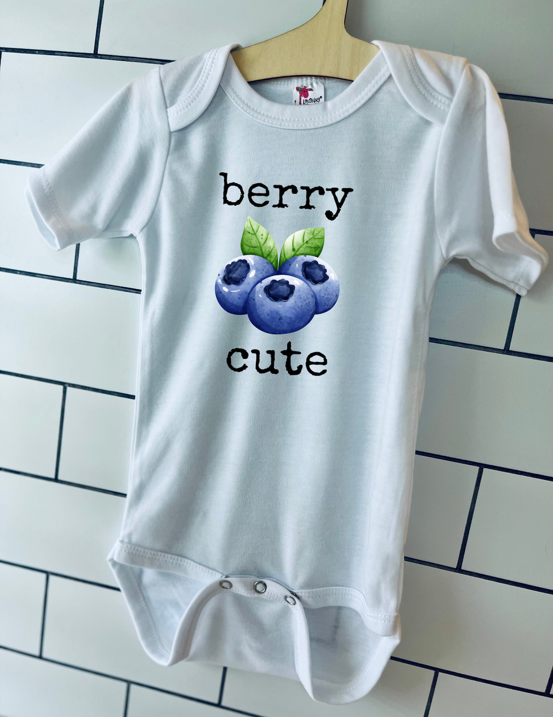 Berry Cute (Blueberry) Onesie