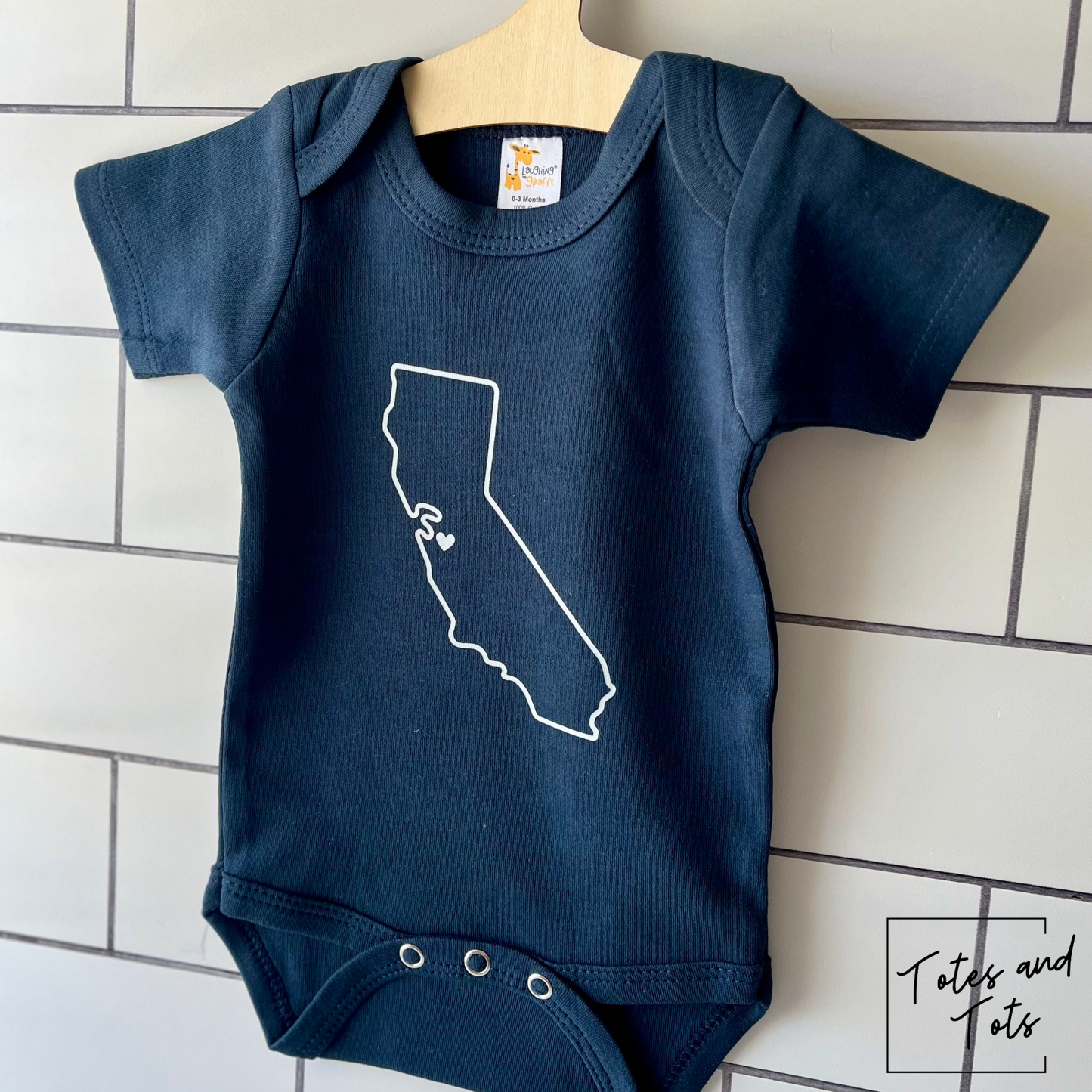 California Love Onesie (Navy Blue)